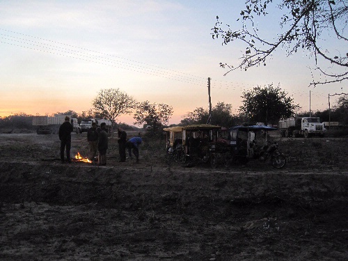 In The Morning At The Border