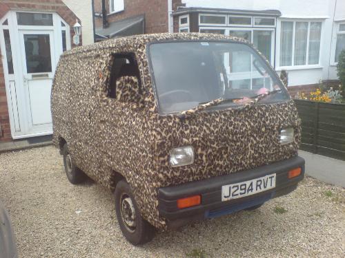 The van again