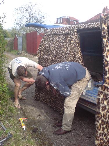 Charlie and Toni Being Useful
