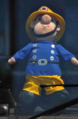 Fireman mascot