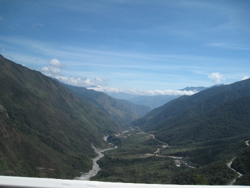 The road through the Cloud Forests